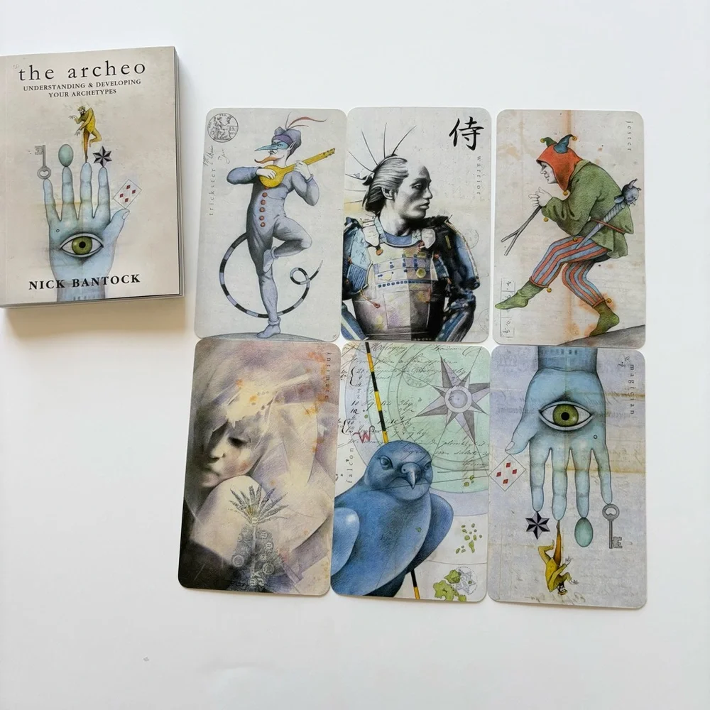The Archeo Personal Archetype Oracle Cards with guidebook by Nick Bantock New - Picture 9 of 9